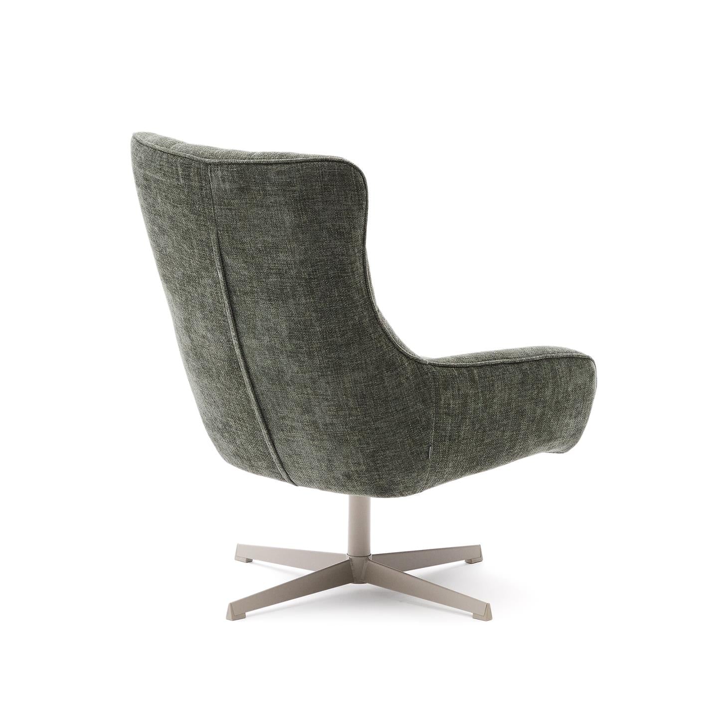 Kave Home Teryl fauteuil chenille Groen