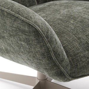 Kave Home Teryl fauteuil chenille Groen