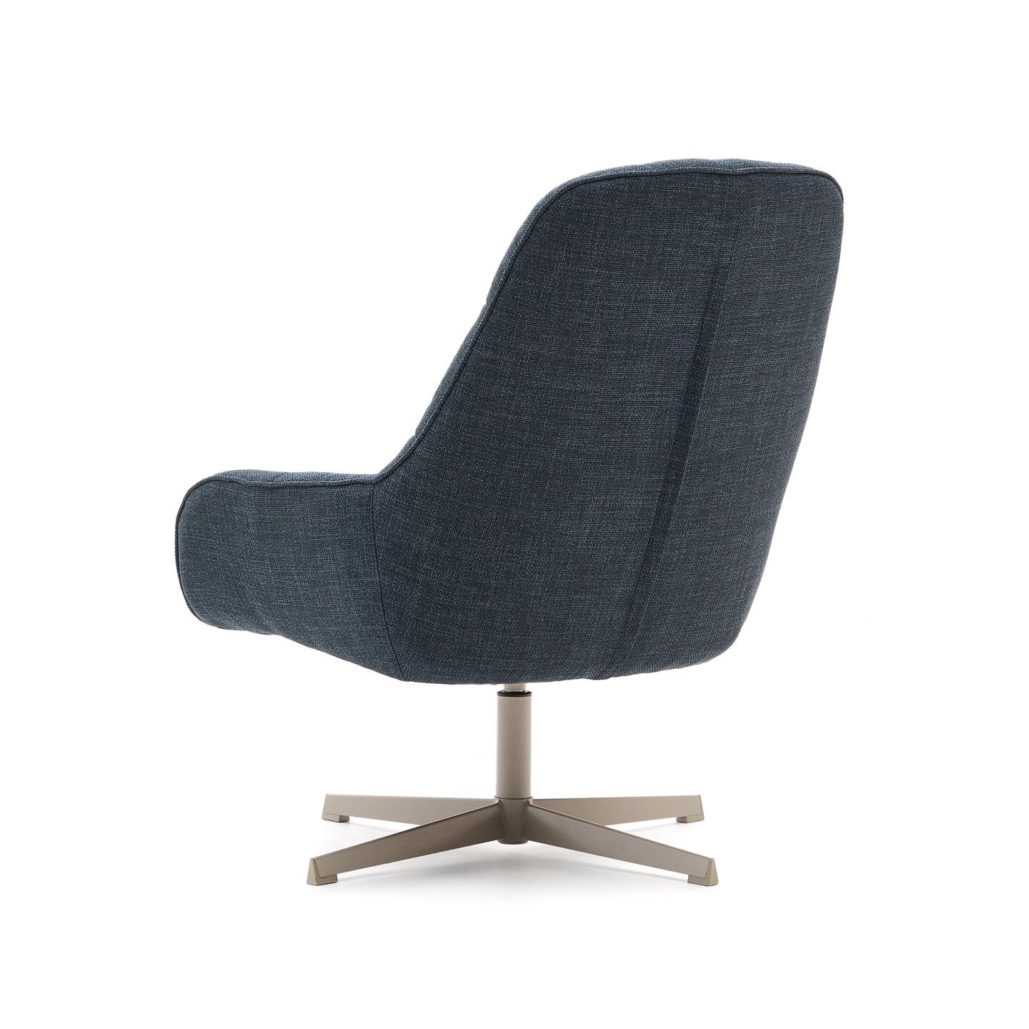 Kave Home Jaspe fauteuil Blauw