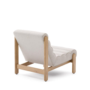 Kave Home Magira fauteuil Naturel