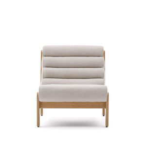 Kave Home Magira fauteuil Naturel