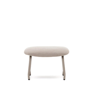 Kave Home Belina hocker chenille Beige
