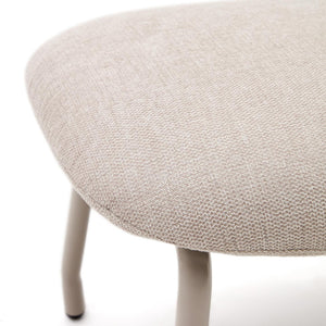 Kave Home Belina hocker chenille Beige