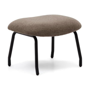 Kave Home Belina hocker chenille Lichtbruin