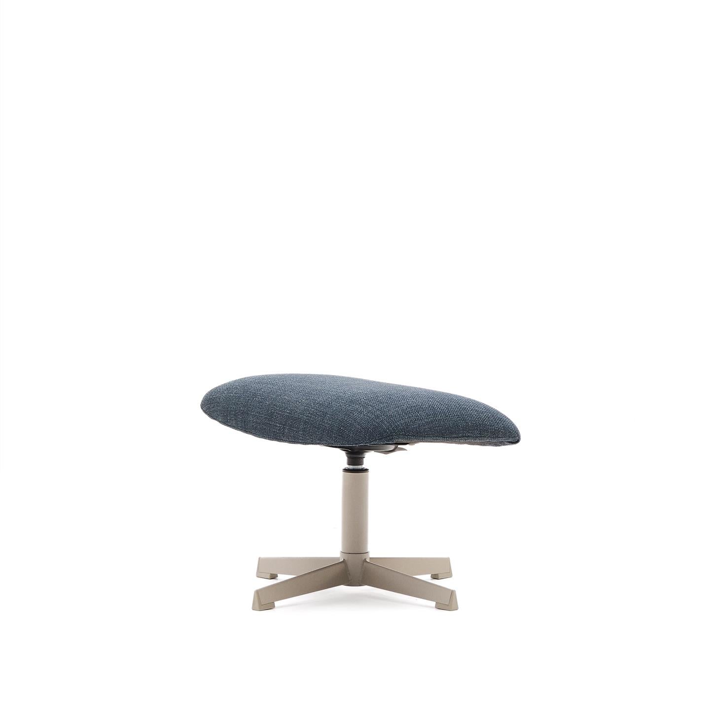 Kave Home Jaspe hocker Blauw