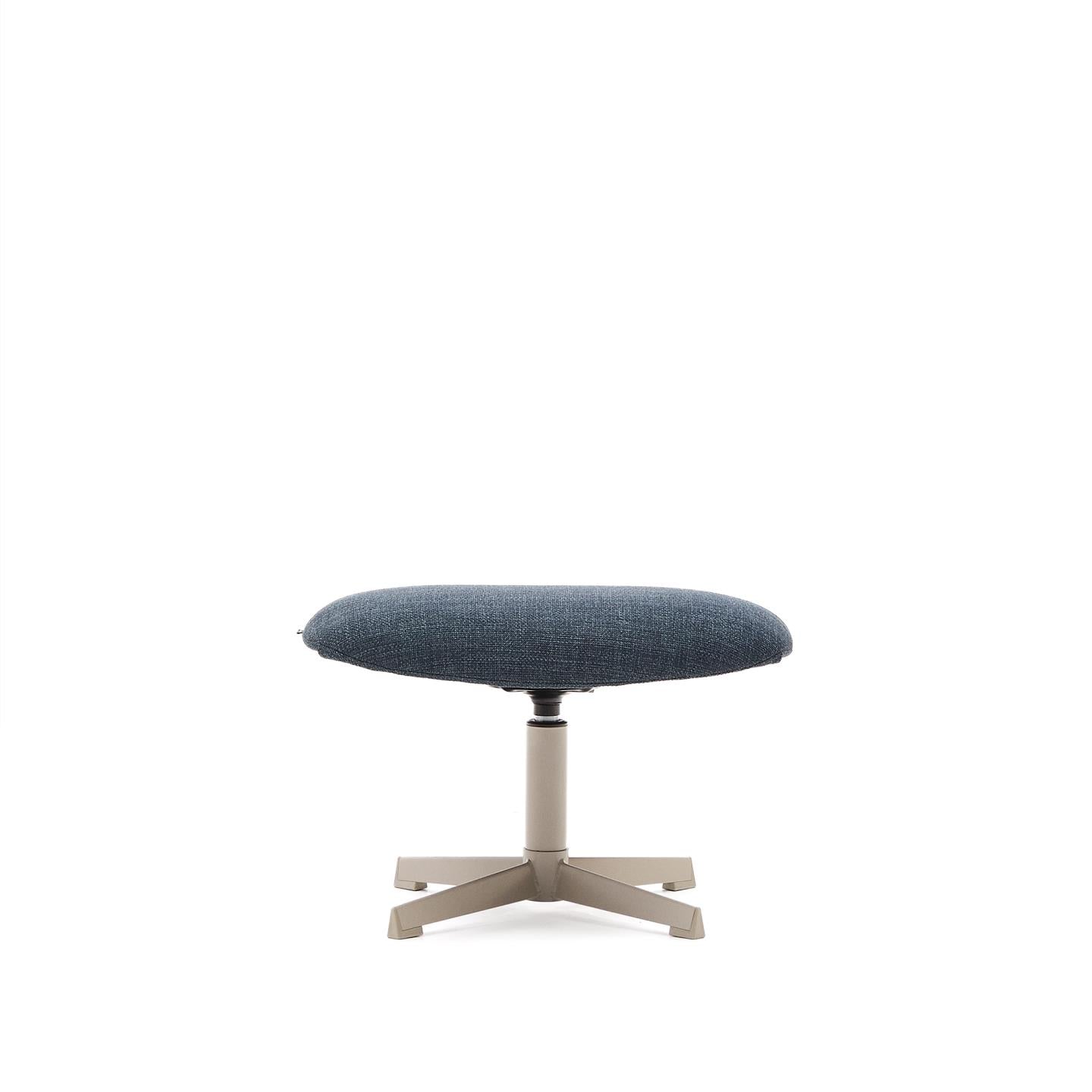 Kave Home Jaspe hocker Blauw
