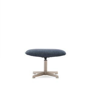 Kave Home Jaspe hocker Blauw