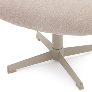 Kave Home Jaspe hocker Beige