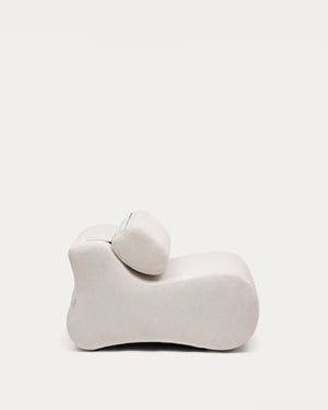 Kave Home Club fauteuil chenille Beige
