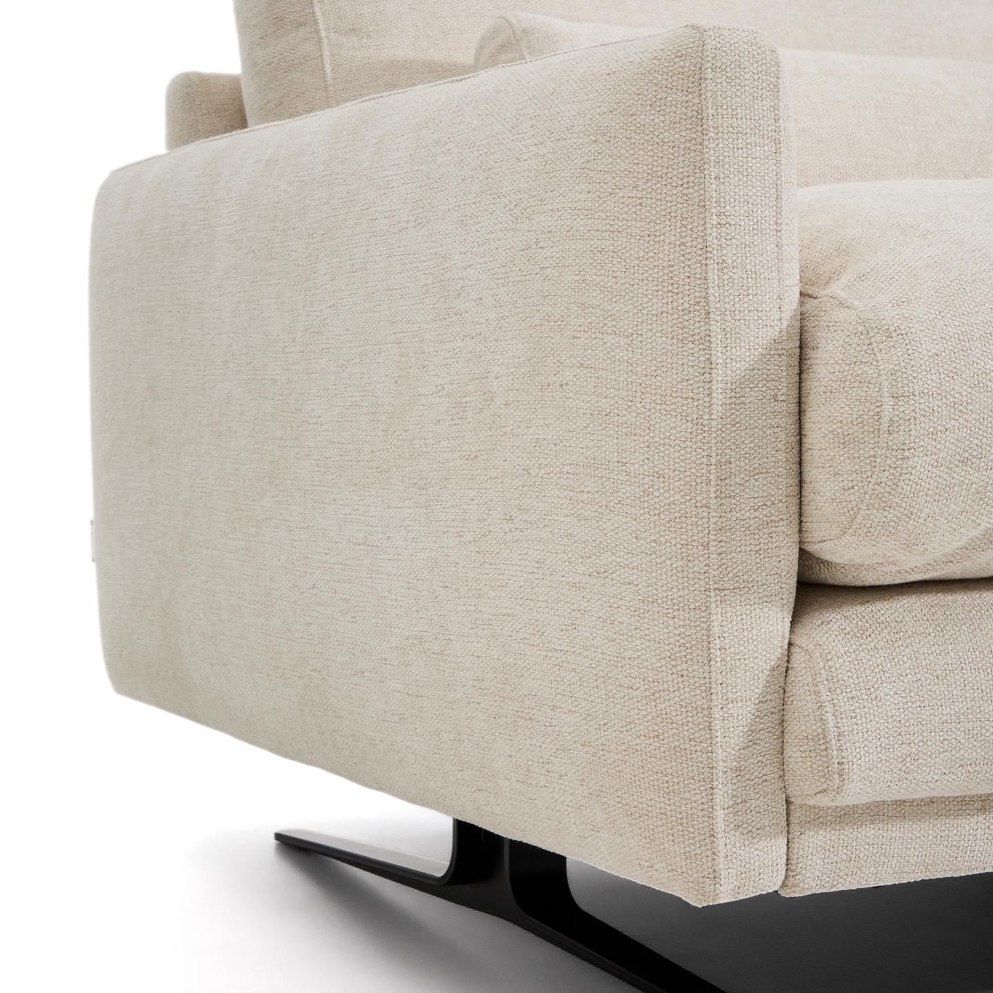 Kave Home Veliro 3-zits bank chenille Beige
