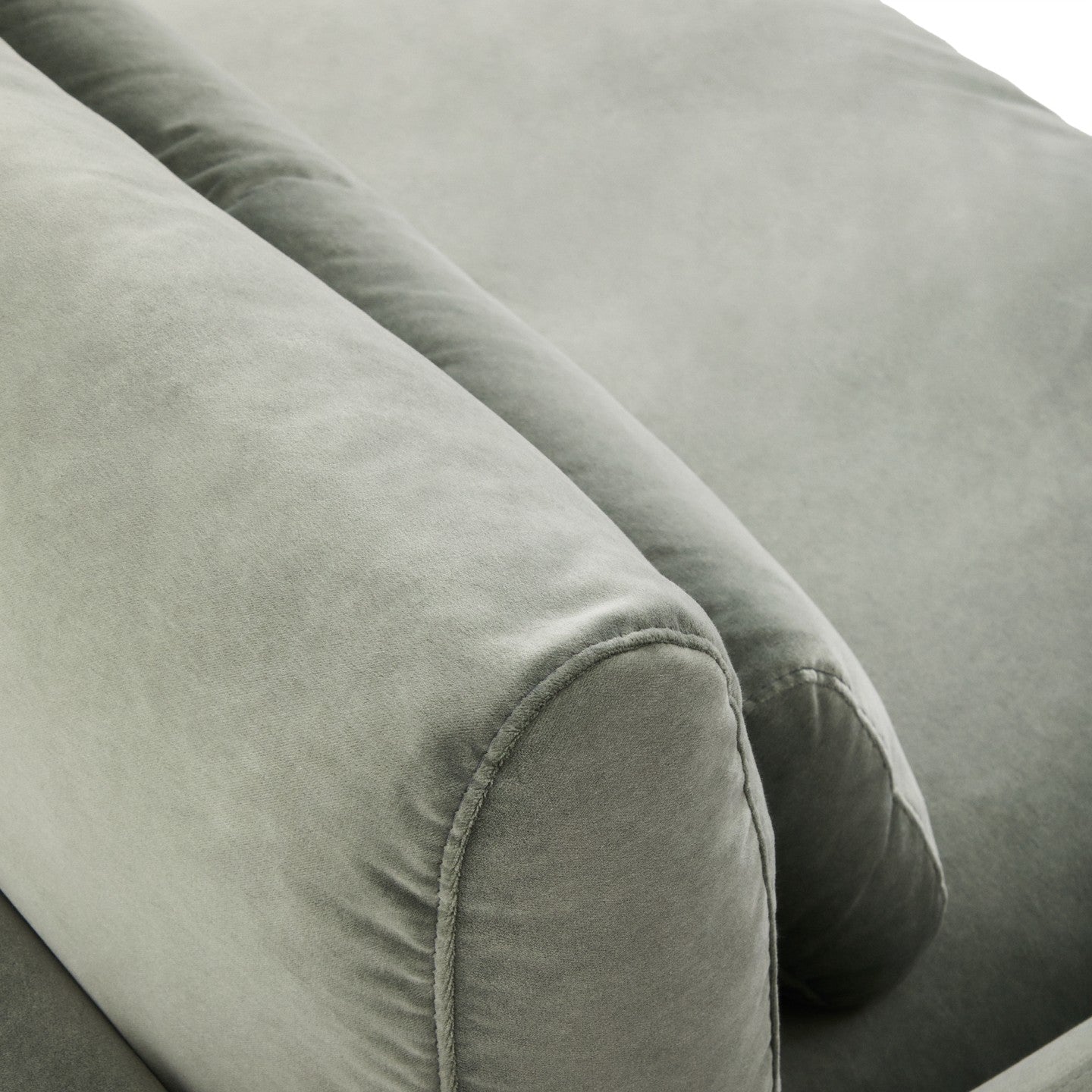 Kave Home Veliro 3-zits bank fluweel Groen