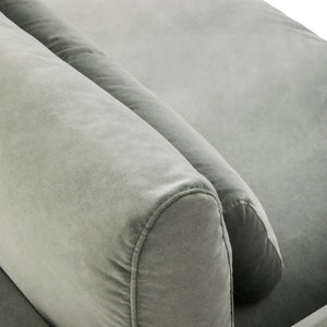 Kave Home Veliro 3-zits bank fluweel Groen