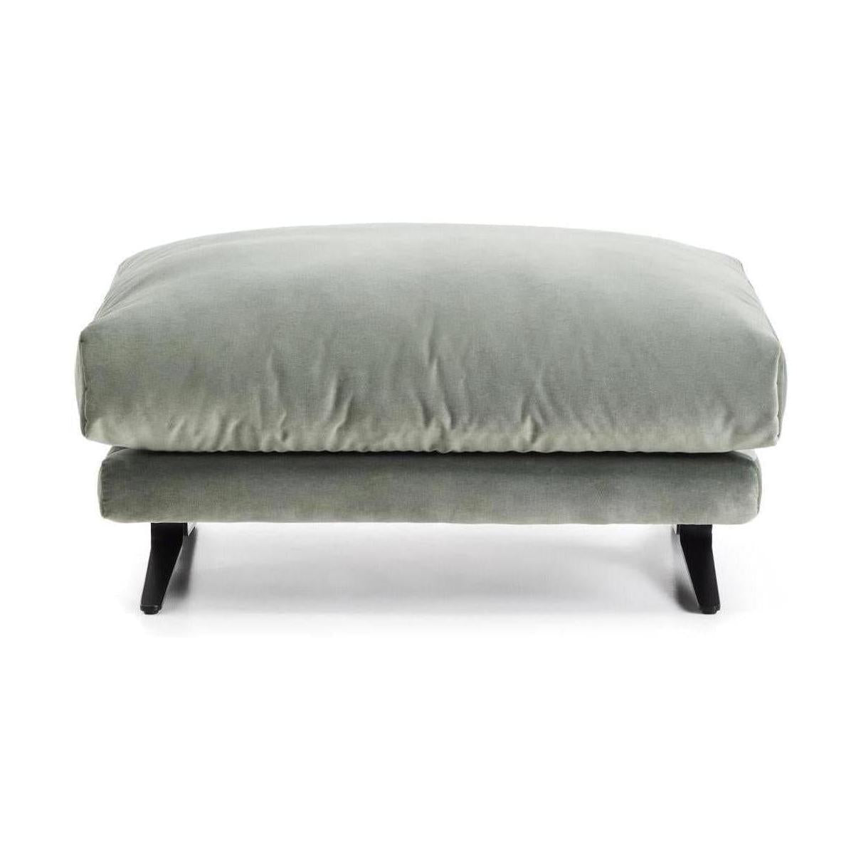 Kave Home Veliro hocker fluweel Groen