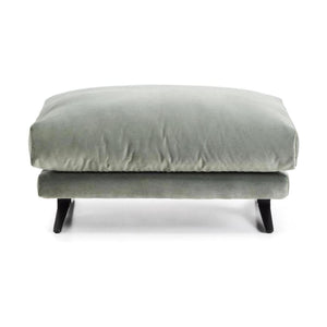 Kave Home Veliro hocker fluweel Groen
