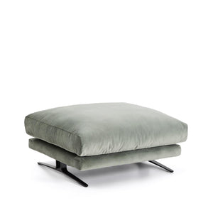 Kave Home Veliro hocker fluweel Groen