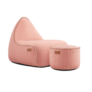SACKit Cobana zitzak en poef Rose