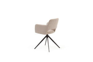 HelloChair HC31 Lillem eetkamerstoel Alpine Naturel spinpoot zwart