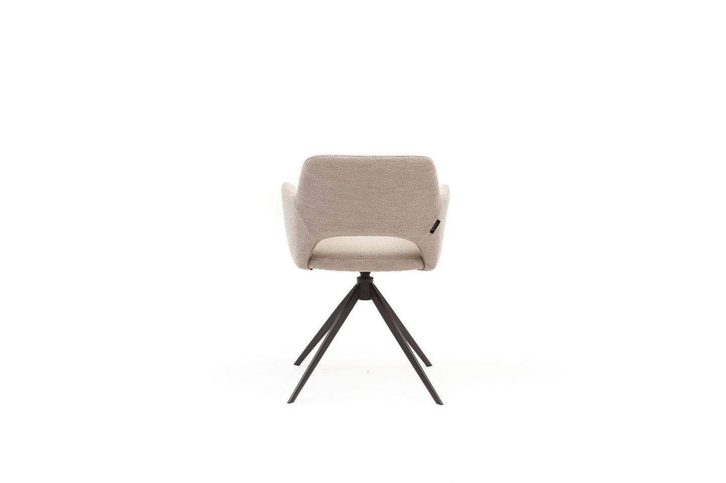 HelloChair HC31 Lillem eetkamerstoel Alpine Naturel spinpoot zwart