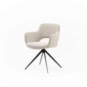 HelloChair HC31 Lillem eetkamerstoel Sneak Naturel spinpoot zwart