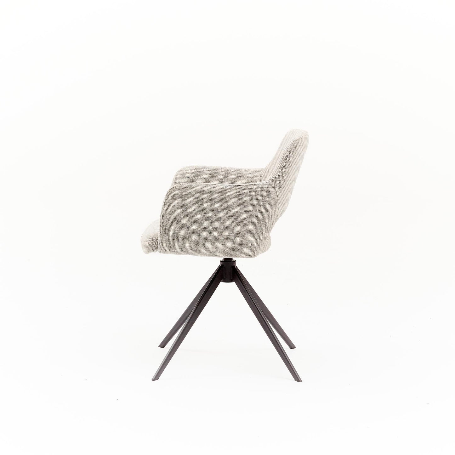 HelloChair HC31 Lillem eetkamerstoel Sneak Naturel spinpoot zwart