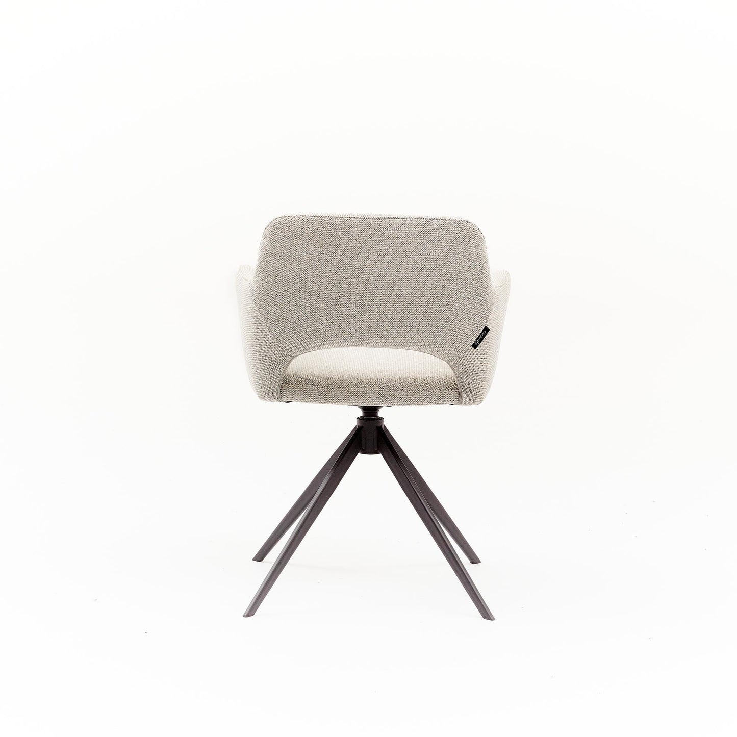 HelloChair HC31 Lillem eetkamerstoel Sneak Naturel spinpoot zwart