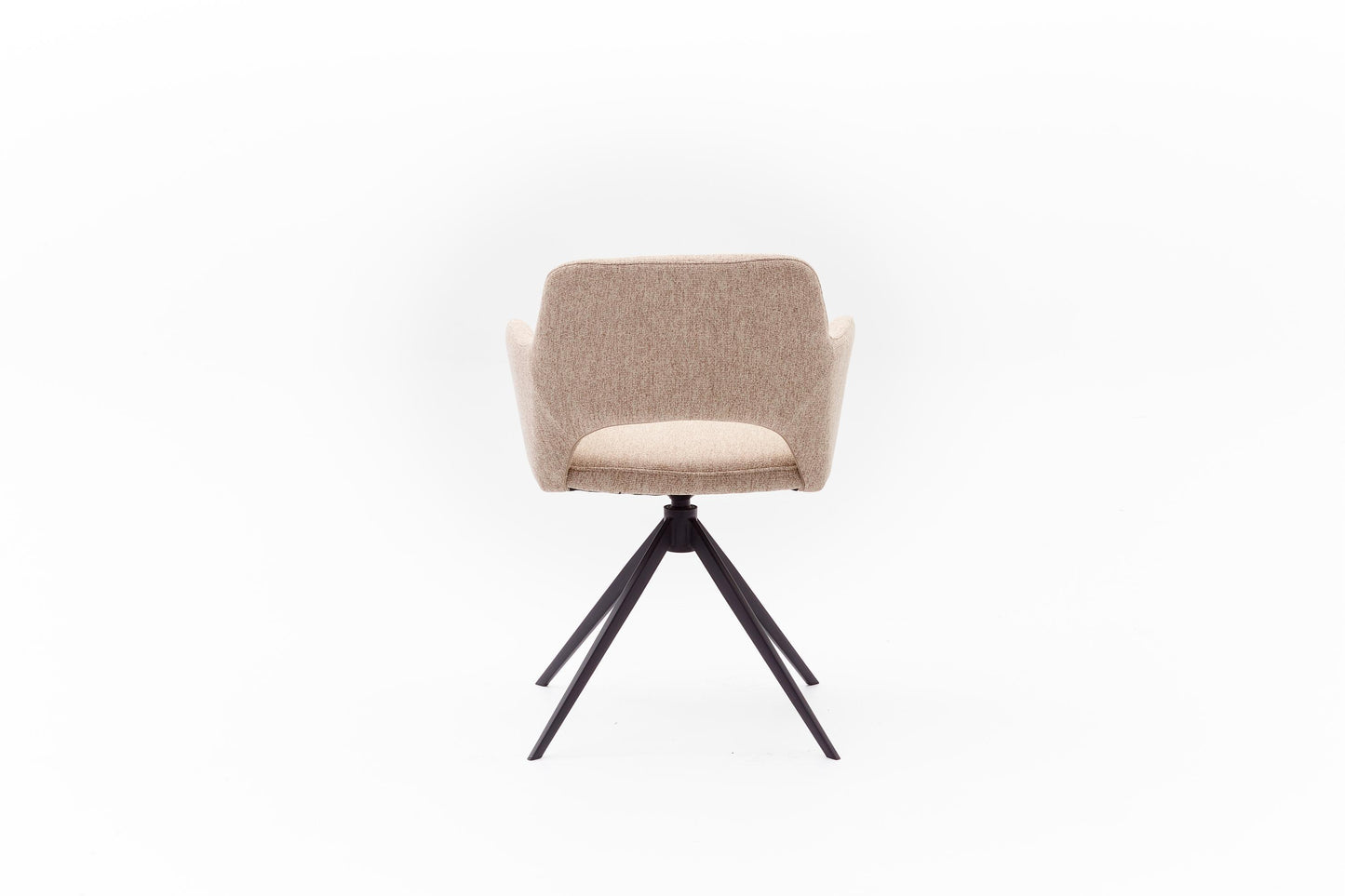 HelloChair HC31 Lillem eetkamerstoel San Remo Ecru spinpoot zwart