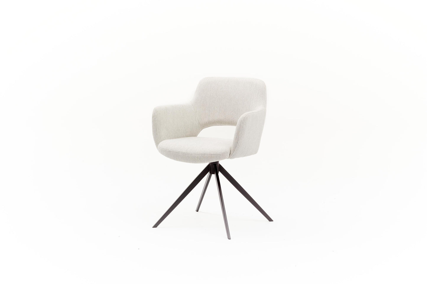 HelloChair HC31 Lillem eetkamerstoel San Remo Naturel spinpoot zwart
