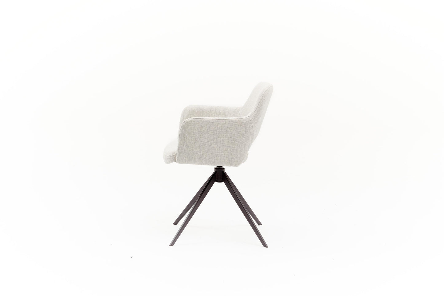 HelloChair HC31 Lillem eetkamerstoel San Remo Naturel spinpoot zwart