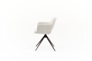HelloChair HC31 Lillem eetkamerstoel San Remo Naturel spinpoot zwart