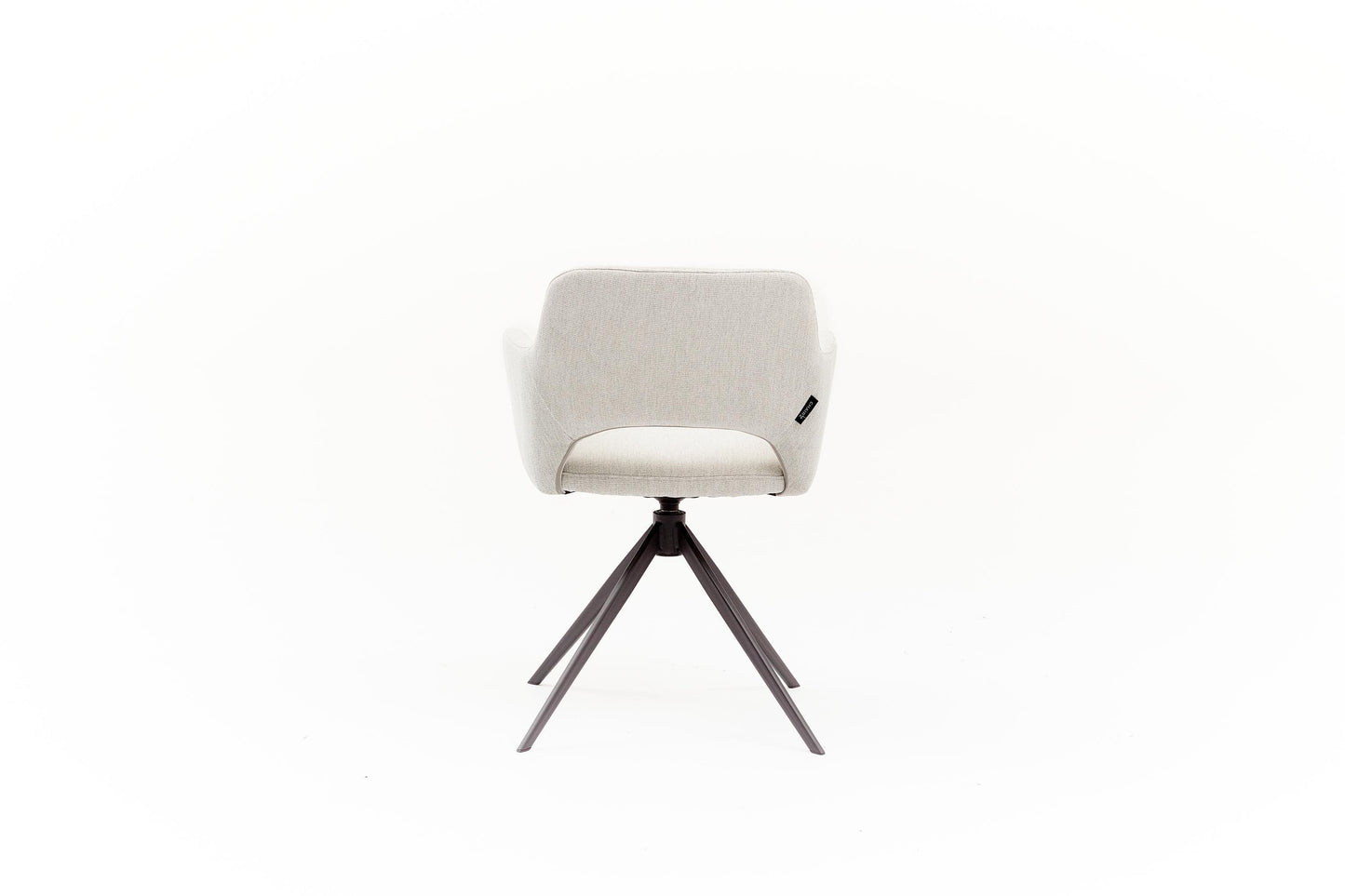 HelloChair HC31 Lillem eetkamerstoel San Remo Naturel spinpoot zwart