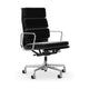 Vitra Soft Pad EA 219 bureaustoel draaibaar Premium Leather Nero