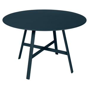 Fermob So'o tuintafel Ø 117 cm Acapulco blue