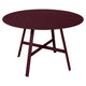 Fermob So'o tuintafel Ø 117 cm Black cherry