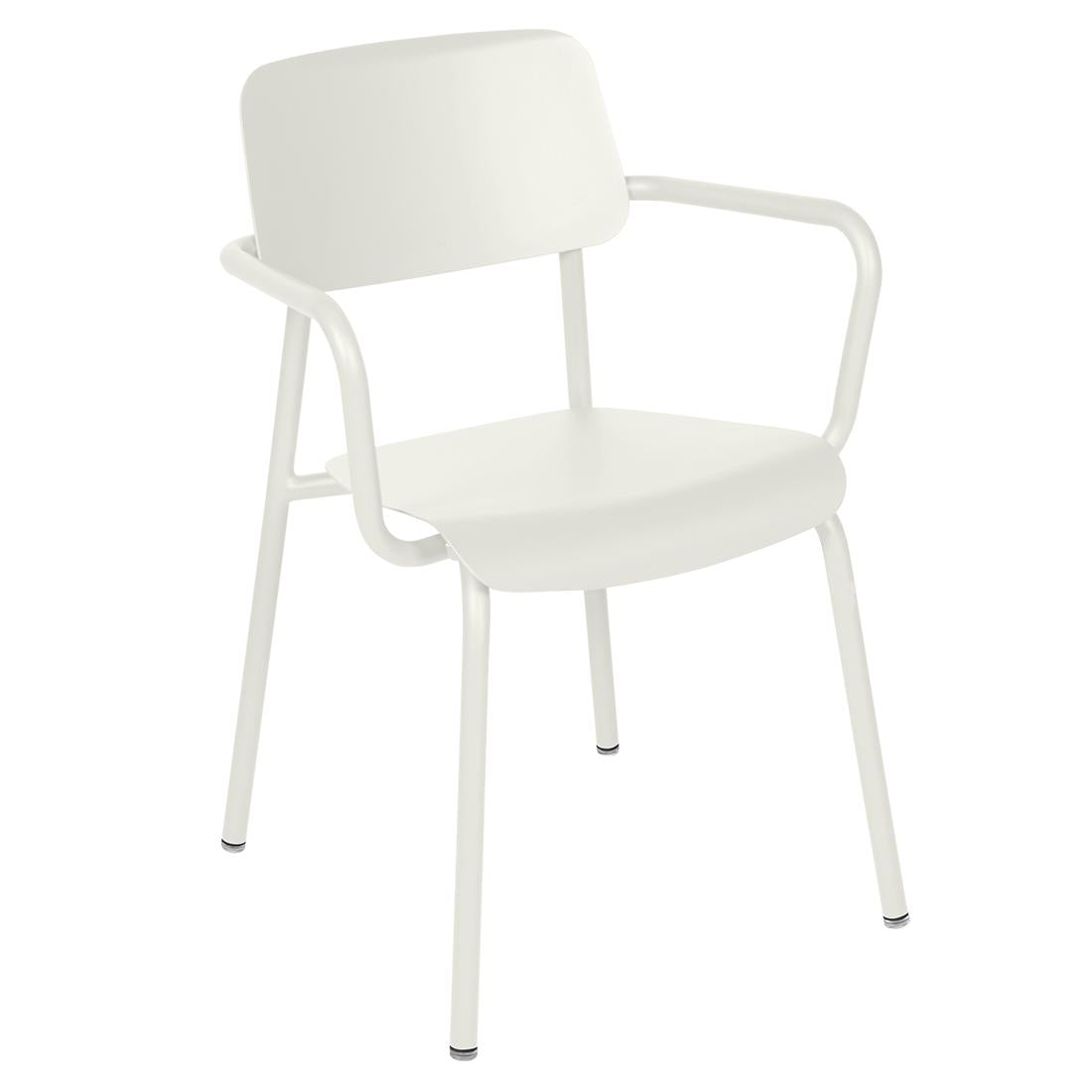 Fermob Studie tuinstoel met arm Clay grey