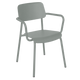 Fermob Studie tuinstoel met arm Lapilli grey