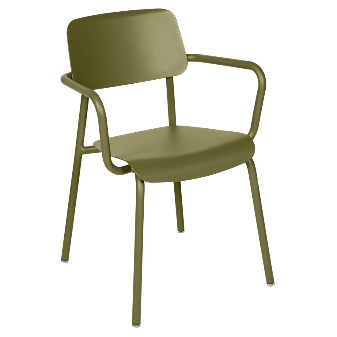 Fermob Studie tuinstoel met arm Pesto