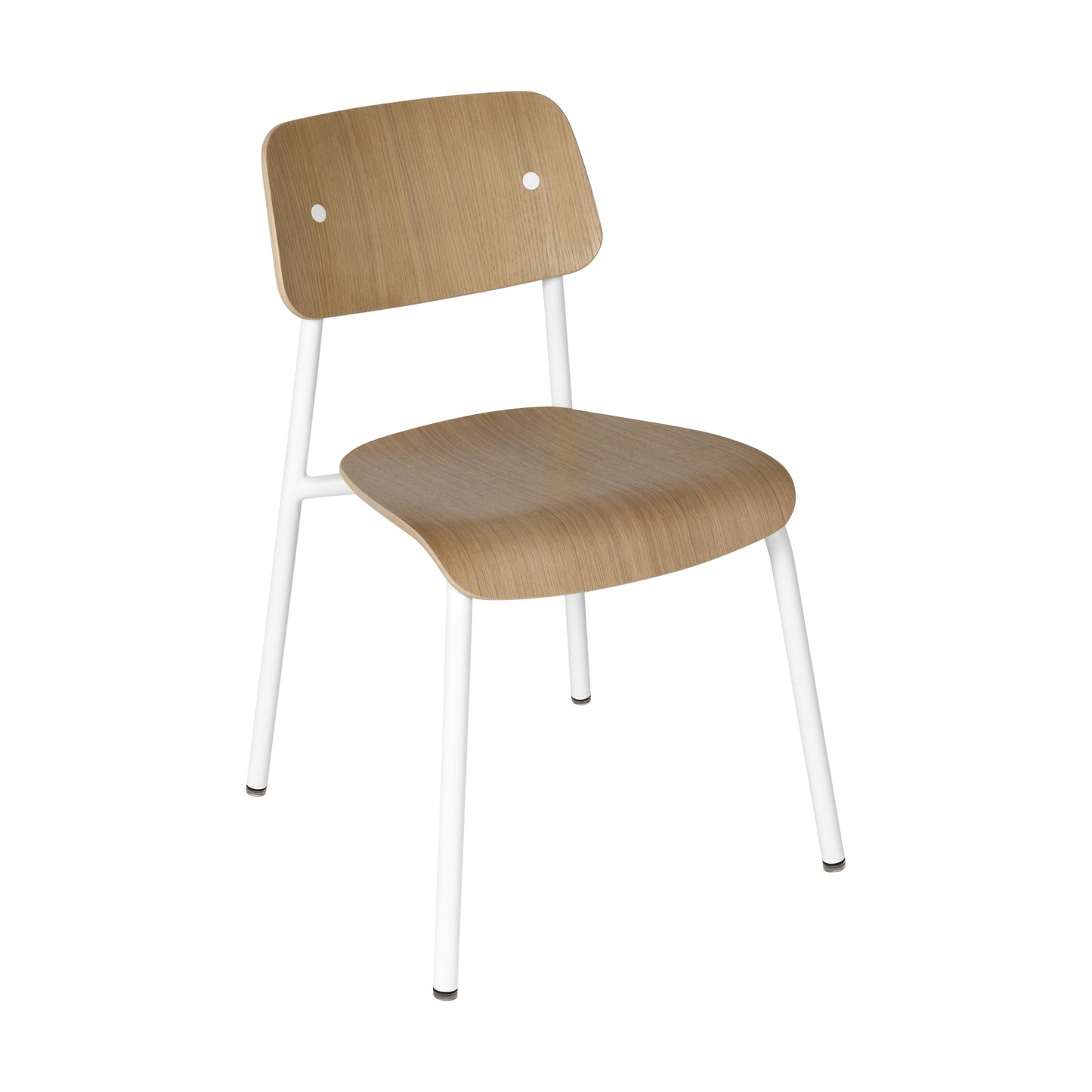 Fermob Studie tuinstoel eiken Cotton White