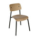 Fermob Studie tuinstoel eiken Liquorice