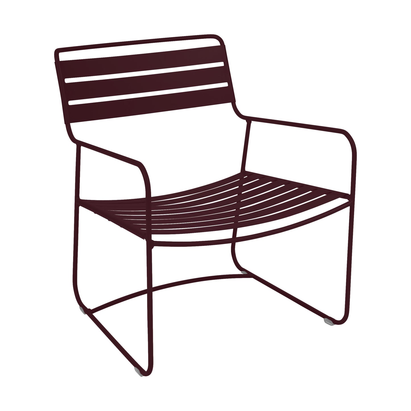 Fermob Surprising Low loungestoel Black cherry