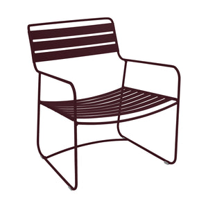 Fermob Surprising Low loungestoel Black cherry