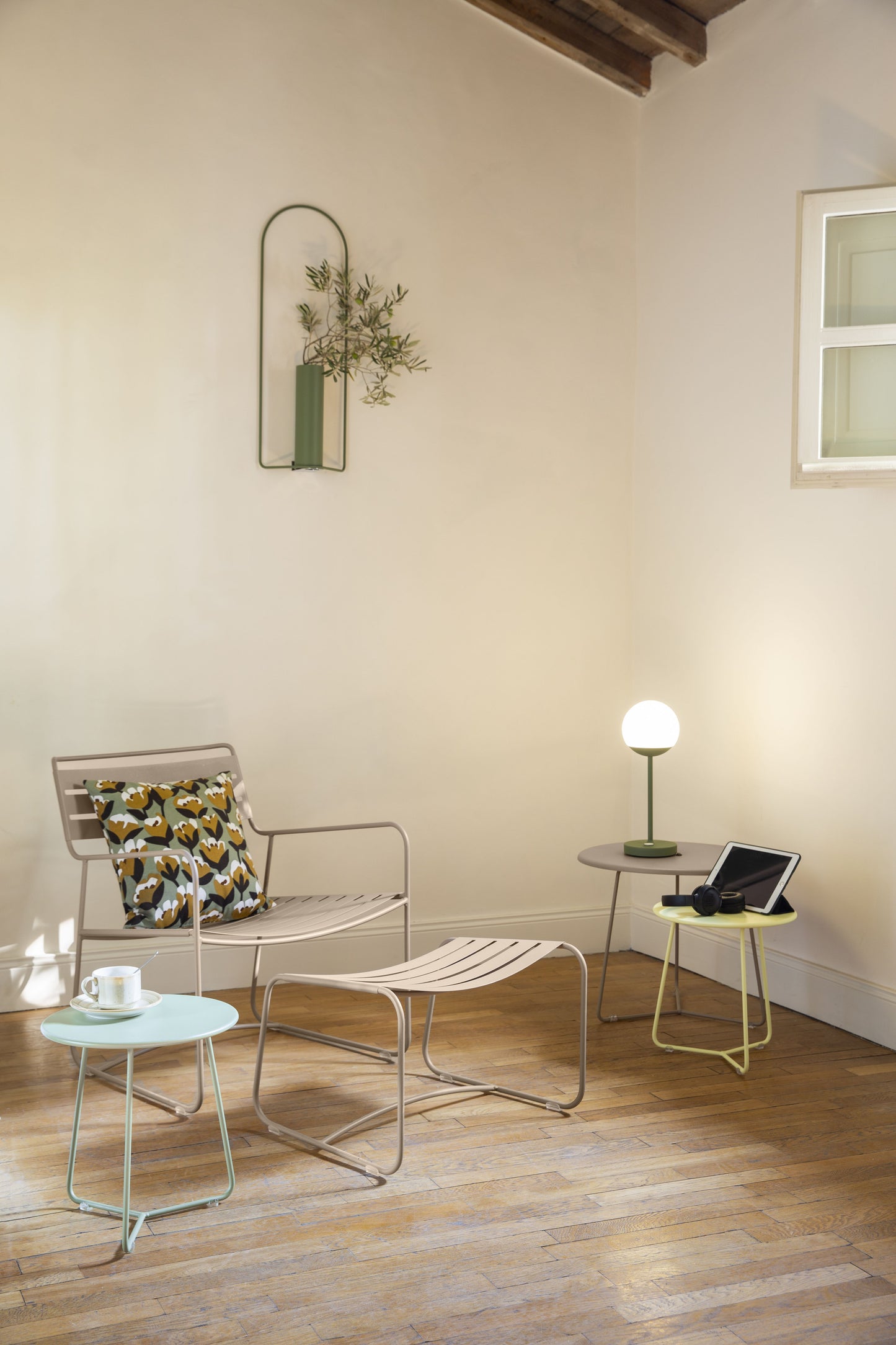 Fermob Surprising hocker Maya blue