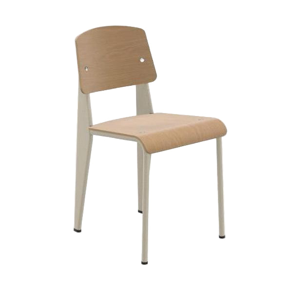 Vitra Standard eetkamerstoel eiken Naturel ecru