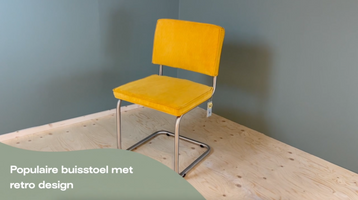 Zuiver Ridge Rib brushed stoel cool grey - Product video