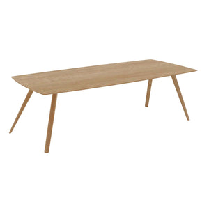 HelloTable Novum 15 eettafel Semi Rechthoekig 250x100 cm eiken naturel