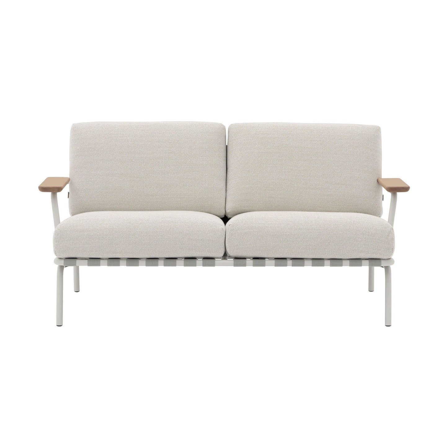 Muuto Settle 2-zits tuinbank Laze 1/Grey