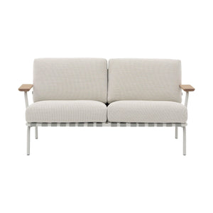 Muuto Settle 2-zits tuinbank Laze 1/Grey