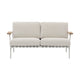 Muuto Settle 2-zits tuinbank Laze 1/Grey
