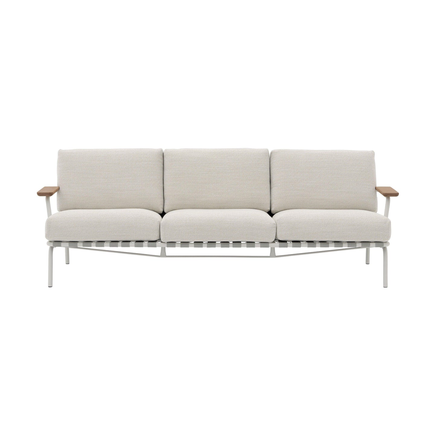 Muuto Settle 3-zits tuinbank Laze 1/Grey