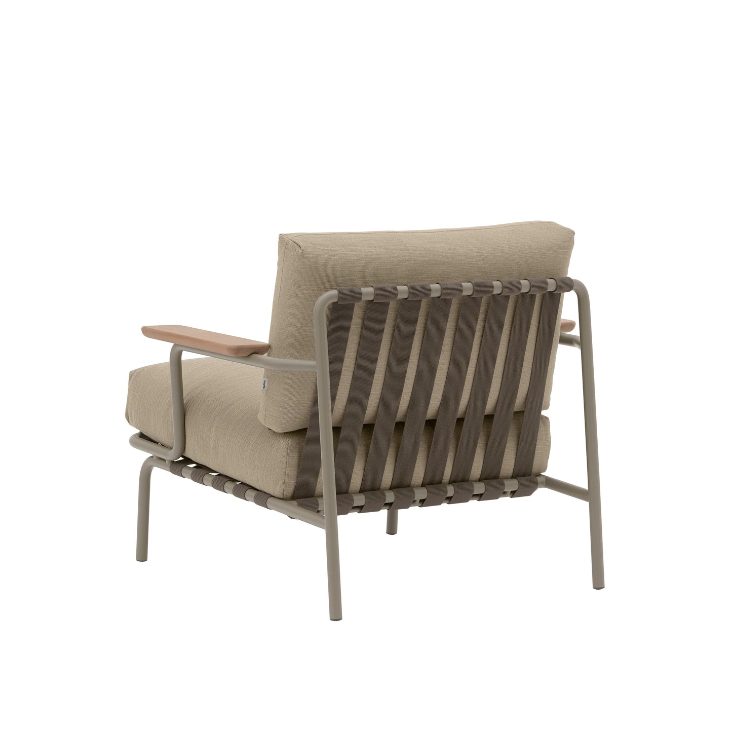 Muuto Settle loungestoel Ribbed Weave 5/Taupe