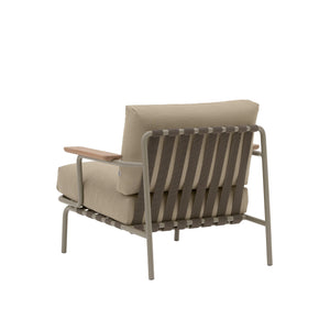Muuto Settle loungestoel Ribbed Weave 5/Taupe